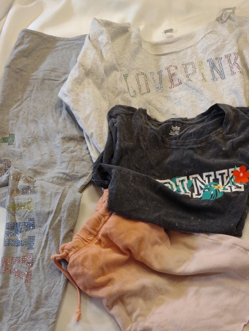 PINK Victoria's Secret Bundle | 2 Tops & 2 Bottoms - Size XXL